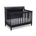 Delta Children New Haven 4in1 Convertible Crib, Ebony