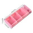 thumbnail image 3 of Miogawg Pill Organizer 3 Times A Day, Travel Pill Organizer Bottle With Anti-Mix Design, Wide Openings, Portable Pill Case For Medication, Vitamins, Fish Oil And Supplements, 3 of 6