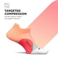 thumbnail image 4 of Feetures Elite Light Cushion No Show Tab Ankle Socks - Sport Sock with Targeted Compression - Vibrant Reef, L (1 Pair), 4 of 7