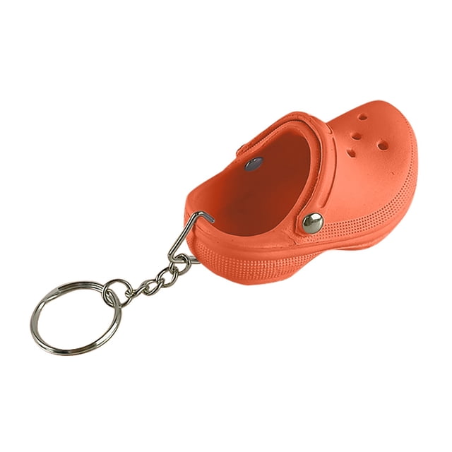 Llavero con forma de zapato colgante para mochila escolar llavero con forma de zapatilla regalo