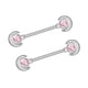 thumbnail image 5 of Pendientes de barra,Pendientes de barra industrial,regalo elegante y artesanal,Joyas para piercing corporal Suministros elegantes para bodas,Piercing Barra Moda Titanio Fiesta Mujer,Pendientes, 5 of 8