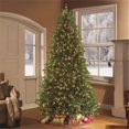 thumbnail image 1 of Puleo 7.5 ft. Pre-Lit Glacier Fir Artificial Christmas Tree with 700 Clear UL Lights, 1 of 5