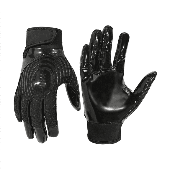 BESTSKY Youth Football Gloves,Kids Sticky Receiver Gloves,Super Grip Football Glove Gift for Boys,Girls,Max Tack Grip Boost Football Gloves