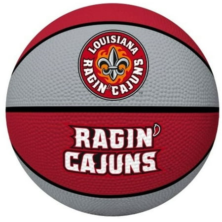Louisiana Lafayette Basketball - University of Louisiana Lafayette Ragin Cagin Rawlings Crossover Full Size Basketball