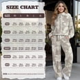 thumbnail image 6 of Garronmavis Camo Sweatsuits for Women Set 2 Piece Camo Hoodies Sweatshirt Lounge Sets with Pockets Winter Spring Fall Outfits Pullover, Size S, 6 of 6