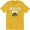 Gold, variant on Wales Nation Distressed Flag Welsh Football Gift Men's T-Shirt