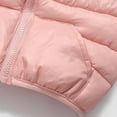 thumbnail image 6 of Gamivast Puffer Vest Kids Size 1-6 Cute Winter Zip up Sleeveless Down Jackets with Ear Hood Loose Fitted Warm Elastic Hem Coats with Pockets for Baby Boys Girls, 6 of 6