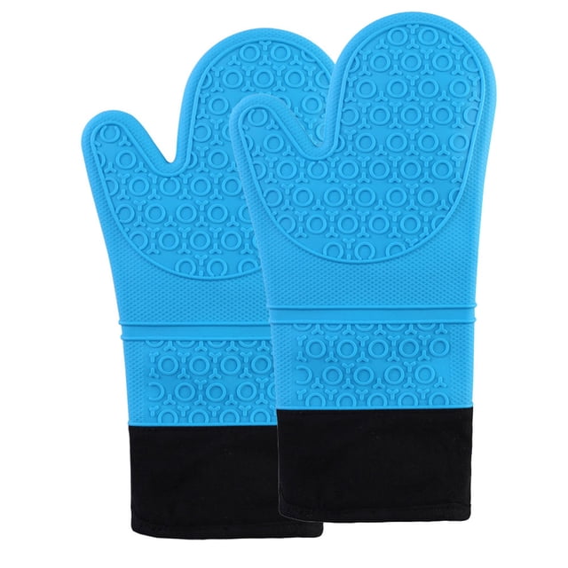Manoplas De Horno De Silicona Profesional Premium Guantes De Horno Antideslizantes Flexibles Guantes De Horno Resistentes Al Calor Para Cocina Hornear Asar Barbacoa Microondas Speravity HA022268-00