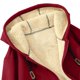 thumbnail image 4 of Ceisia Men Solid Color Hooded Zipper Lamb Gift Fleece Warm Long Sleeve Casual Cardigan Jackets, 4 of 8