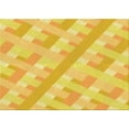 thumbnail image 1 of Ahgly Company Machine Washable Indoor Rectangle Transitional Banana Yellow Area Rugs, 4' x 6', 1 of 7