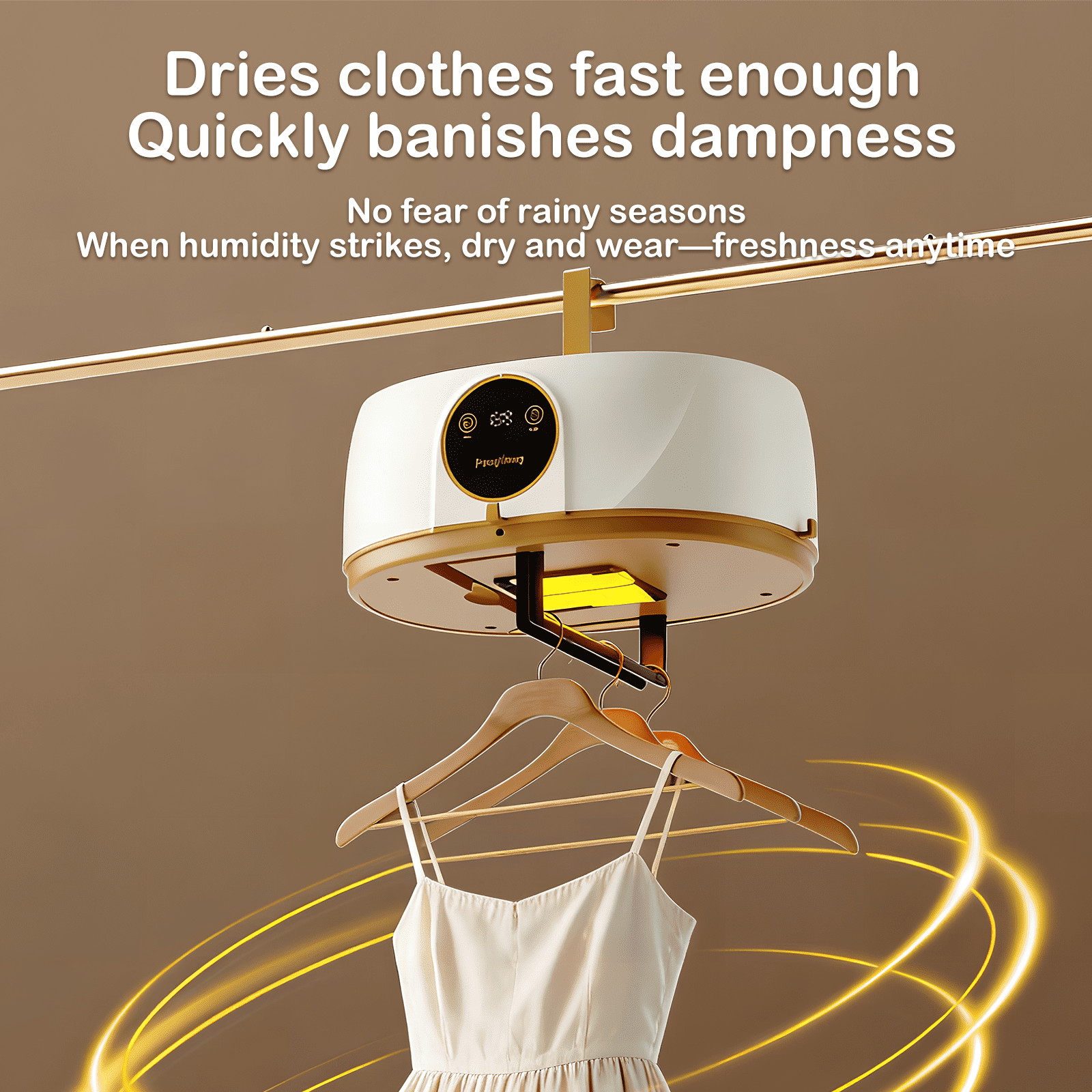 Paddsun Portable Clothes Dryer,Mini Laundry Dryers with Adjustable Timer & Remote Control Small Compact Foldable Electric Drying Machine with Dry Bag for Travel RV Home Apartment