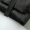 thumbnail image 6 of Timoontee Men's Winter Warm Puffer Vest Casual Comfy Padded Vest Sleeveless Jacket Vest Zip Up Quilted Waistcoat Fashion Solid Hoodie Vest Black M, 6 of 9