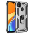 thumbnail image 3 of Shockproof Armor For Xiaomi Redmi 9 9T 9A 9C NFC Case Phone Case for Redmi Note9 Pro Ring Stand Bumper Silicone Phone Back Cover, 3 of 5