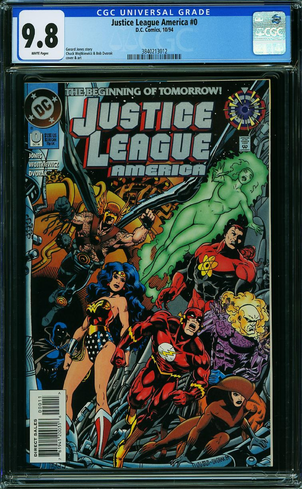 Cover of Justice League America #0