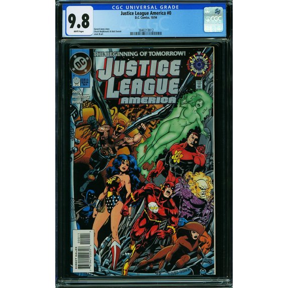 Justice League America #0 - CGC 9.8 Comic Book