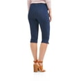 thumbnail image 2 of RealSize Women’s 17" Pull On Stretch Capri Pants, 2 of 3