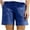 Blue J, variant on Akafmk Womens Summer Shorts Casual Solid Color 5 Inch Chino Bermuda Shorts Beach Cute Comfy Trendy Shorts Gray M