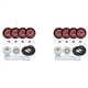 thumbnail image 1 of 2X Kit de ReparacióN de Secadora 4392067 y Rueda Loca de Secadora W10837240, Polea Loca Compatible con 279640, Reemplaza 4392067VP 80047 587637, 1 of 5