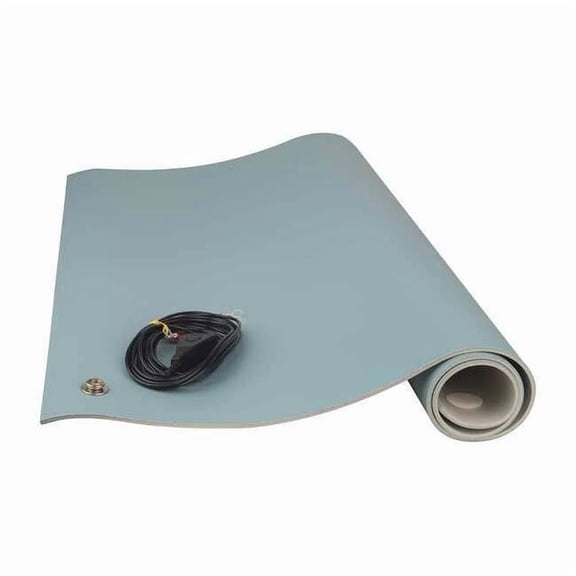 Scs Dissipative Floor Mat,Blue,4 x 6 ft. 8204