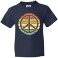thumbnail image 3 of Inktastic Retro Peace Sign Sunset Youth T-Shirt, 3 of 5