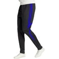 thumbnail image 4 of Just 4 Kicks Black & Royal Lightweight Athletic Pants Men's Medium, 4 of 5