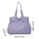 thumbnail image 3 of Bolsa De Nailon Bolso morado para mujer con múltiples bolsillos y cordón para viajes, gimnasio, oficina (1 unidad) JASKFLY, 3 of 9