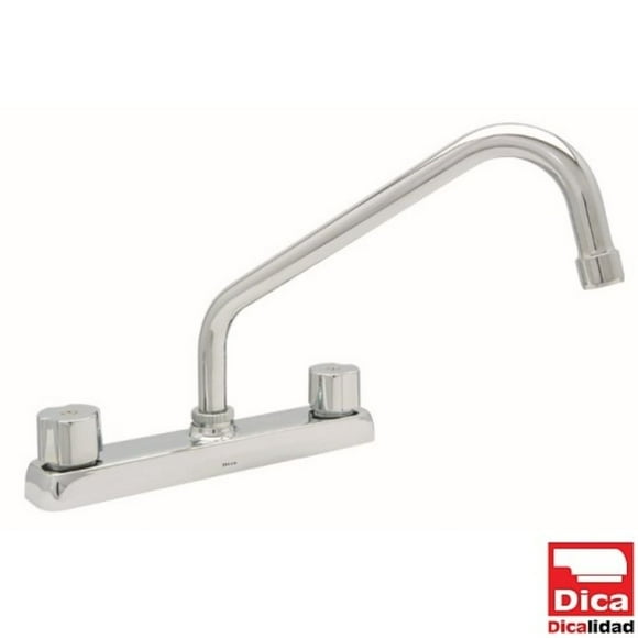 Mezcladora Para Fregadero De 8 De 1/4 Cromo Dica (4318) Dica 4318
