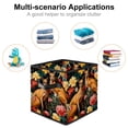 thumbnail image 2 of Kangaroo Foldable Clothes Storage Bin Cube Organizer with Handle, 10.8"x10.5"x10.6", Large Capacity, 2 of 6