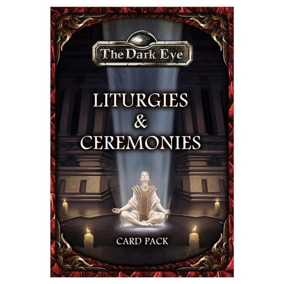 Ulisses North America ULIUS25510E le Pack de Cartes Yeux Noirs - Liturgies et Cérémonies