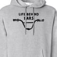 thumbnail image 3 of Inktastic Life Behind Bars Bmx Adult Hoodie Sweatshirt, 3 of 4