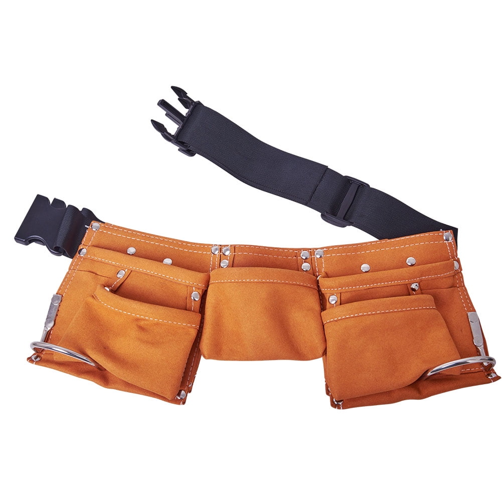 Garden Pruning Electrician Construction Tool Waist Belt Leather Pouches