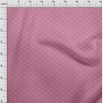 thumbnail image 4 of oneOone Polyester Spandex Rose Tissu Rétro Minimal Fer Matériel de Couture Tissu Imprimé par la Cour 56 Pouces de Large, 4 of 5