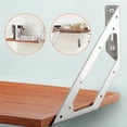 thumbnail image 2 of Heavy-duty multi-functional stainless steel large Angle code, Furniture plank connector Hardware accessories angle bracket, 2 of 10