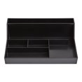 thumbnail image 2 of Tru Red TR55259 6-Compartment Plastic Desktop Organizer, Black, 2 of 4