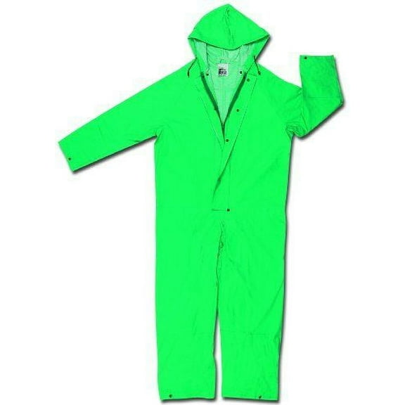 DOMINATOR- .35MM- PVC/POLYESTER- COVERALL- GREEN