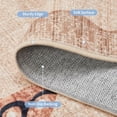 thumbnail image 4 of Memoryfield 9' x 12' Modern Butterfly Print Area Rug, Washable, Non-Slip, Low-Pile Carpet for Living Room, Bedroom, Apricot, 4 of 6
