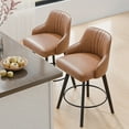 thumbnail image 6 of Ktaxon Swivel Bar Stools, 35" Counter Height Adjustable Bar Stools for Kitchen Island, Antique Bronze, 1 PCS, 6 of 7