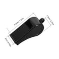 thumbnail image 2 of BESTYASH 2Ud Silbato Deportivo Negro De ABS Para Entrenadores Árbitros Sonido Fuerte Y Señal De, 2 of 8