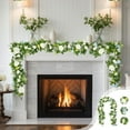 thumbnail image 1 of Feltree Artificial Peony Vine Garland 200cm for Wedding Decor Home Decor, Spring Faux Flower Rattan with Realistic Leaves, Durable Table Centerpiece Backdrop for Party, 1 of 8