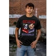 thumbnail image 5 of The Smurfs Wresting Show Poster Men's Graphic T Shirt Tees Brisco Brands S, 5 of 6