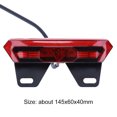 thumbnail image 2 of Peggybuy 12V Turn Signal Rear Lamp LED Night Riding E-bike Taillights Cycling Accessories, 2 of 9