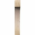 thumbnail image 2 of 4"W x 10"D x 26"H Huntington Rough Sawn Corbel, Douglas Fir, 2 of 9