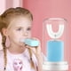 thumbnail image 4 of Cepillo de dientes eléctrico en forma de U para niños, limpiador de dientes de silicona con carga USB, dibujos animados para niños, cepillo de dientes automático de 360°, luz azul, 4 of 5