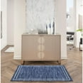 thumbnail image 3 of Nourison Essentials Indoor/Outdoor Navy/Ivory 2' x 4' Area Rug, (2x4), 3 of 10