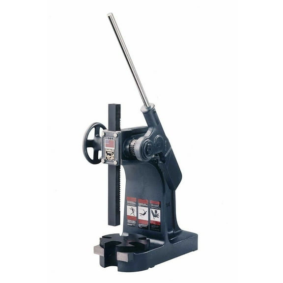 Dake D-902001 Model 1-1/2 3-Ton Ratchet Lever Arbor Press