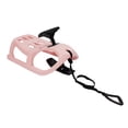 thumbnail image 6 of Pink Snow Racer Sled for Kids, Winter Sport Ski Sled Slider Board with Steering Wheel & Footrest, 220 lbs Capacity Snow Sled for Kids, Teenagers, Adult, 6 of 16