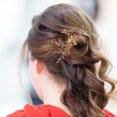 thumbnail image 3 of Peine con inserto de diamantes de imitación para mujer, elegante decoración para el cabello para mujer, peine con temática navideña, accesorio para el cabello para mujer, decoración para el cabello, 3 of 4