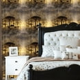 thumbnail image 5 of Baroque Peel and Stick Wallpaper Vintage Forest Glowing Mushrooms Misty Air Wall Mural 23.6in x 9.8ft Self Adhesive Removable Wall Paper Renter Friendly Wallpaper for Women Bedroom Salon, 5 of 8