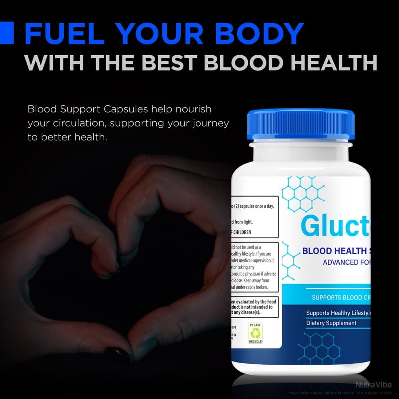 (2 Pack) Gluctose Capsules, Original Gluc Tose Formula - Naturally Supports Healthy Circulation, Stable Levels and Energizes the Body, Official Review (120 Capsules)
