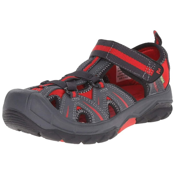 Merrell - Merrell Hydro Water Sandal (Toddler/Little Kid/Big Kid), Grey ...